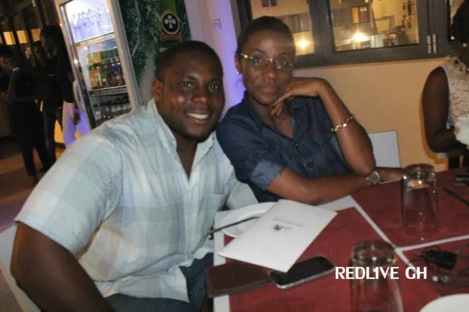 A table near the front · Accra