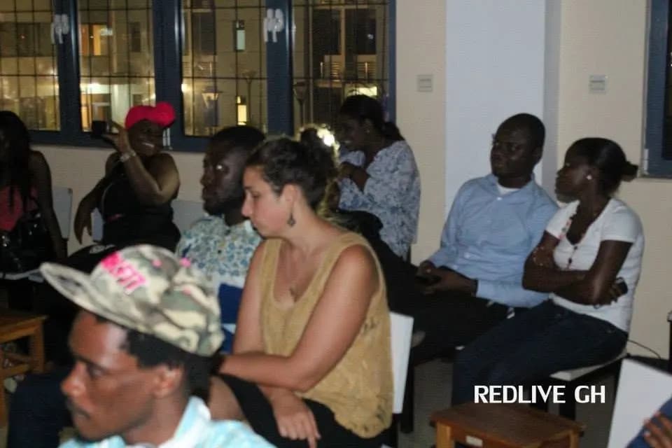 Watching from the back · Accra